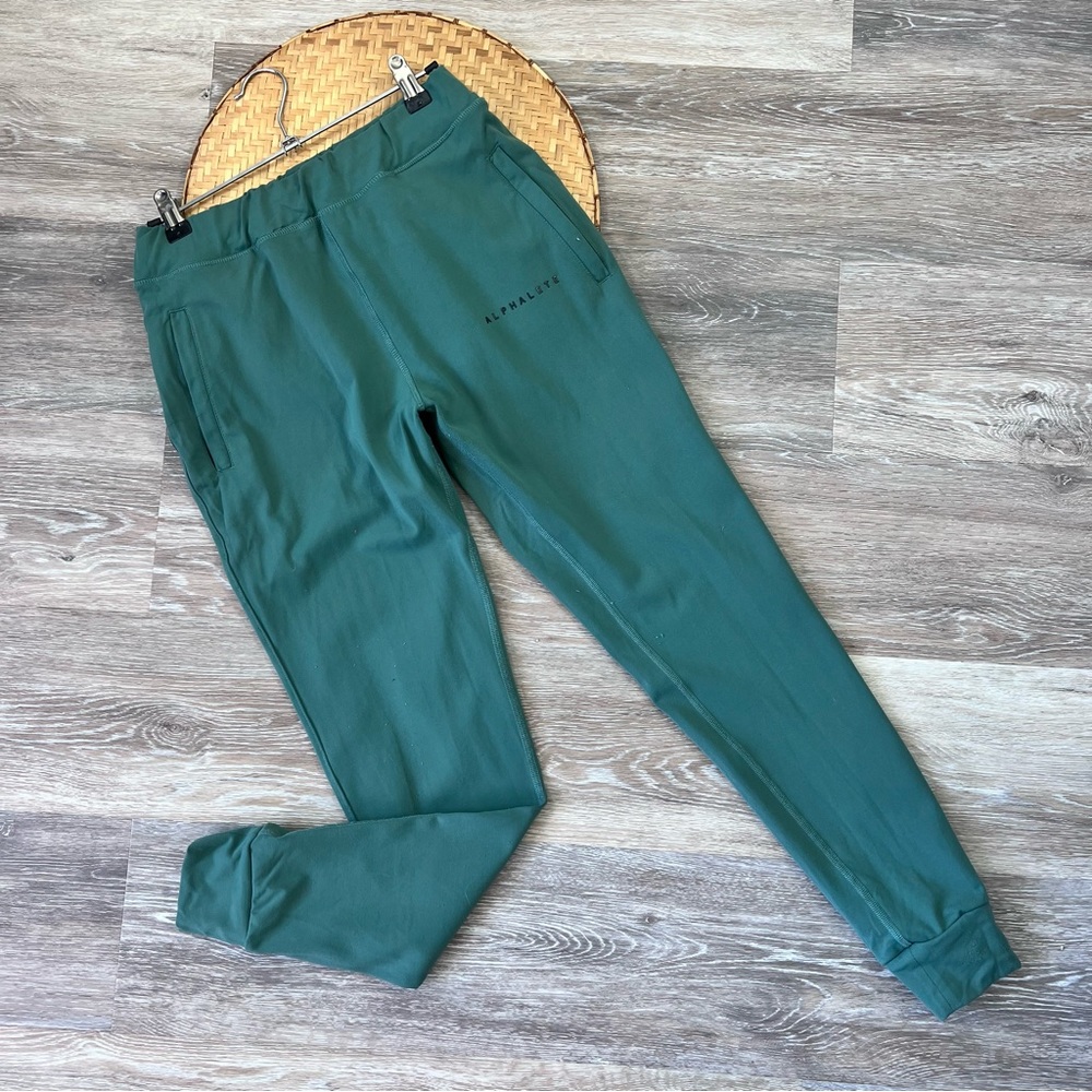 Alphalete green joggers
